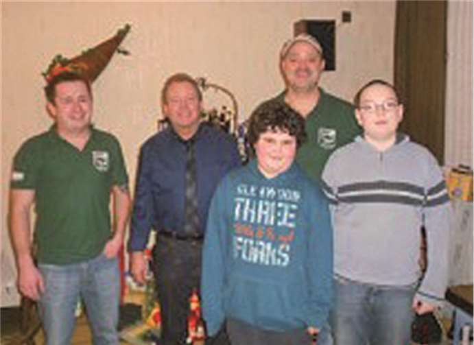 Die erfolgreichsten Angler des abgelaufenen Vereinsjahrs. privat