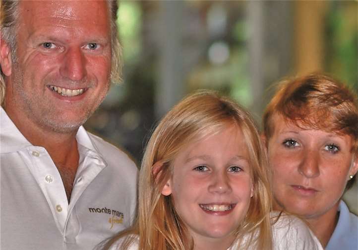 Die erst neunjährige Laura Hösgen freut sich über ihre Aufnahme in die Kaderauswahl.privat