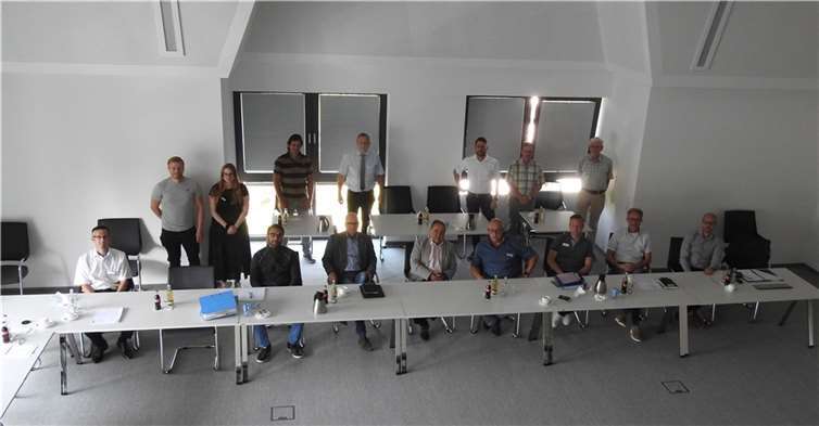 Die erste Arbeitssitzung der interkommunalen Arbeitsgruppe.Foto: VG Vordereifel