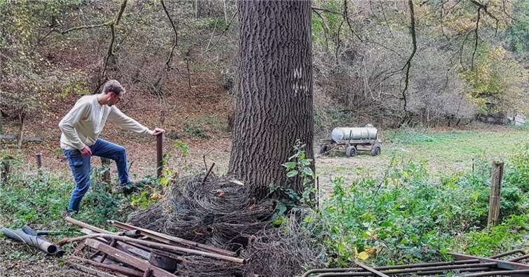 Die erste Ausbeute nach anstrengender Arbeit. Fotos: privat