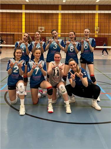 Die erste Damenmannschaft (Damen 1) des VC Eintracht Mendig.  Fotos: privat