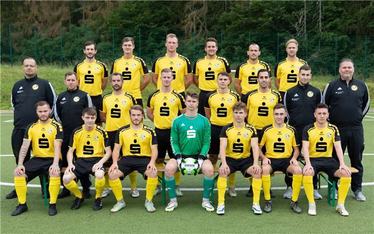 Die erste Herrenmannschaft der GSG überwintert auf Platz drei.Fotos: Andreas Thun