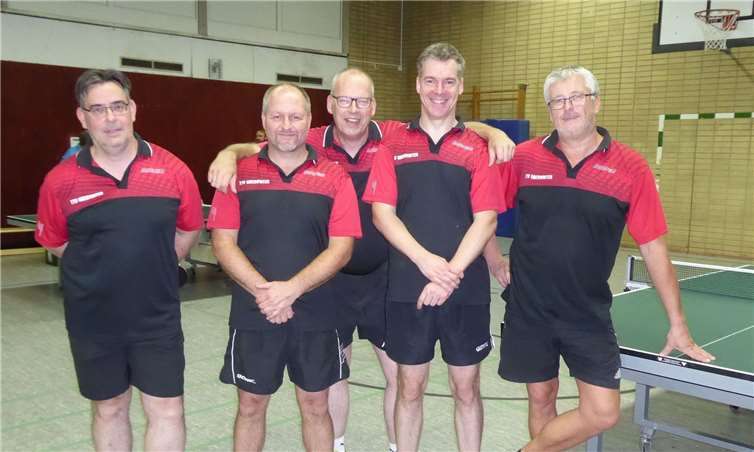 Die erste Mannschaft des TTV geht nun in die Herbstpause.Foto: privat