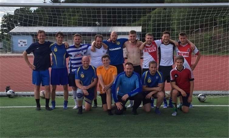 Die erste Mannschaft im Trainingslager zur Saisonvorbereitung. Privat