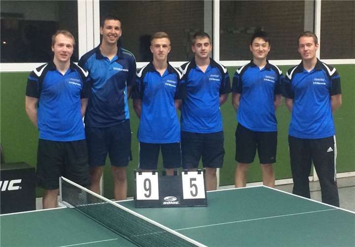 Die erste Mannschaft konnte sich knapp gegen den SV Kesseling durchsetzen. privat