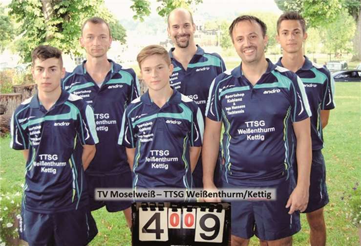 Die erste Mannschaft sicherte sich einen wichtigen Sieg.privat