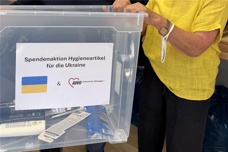 Die ersten Spenden sind schon eingegangen