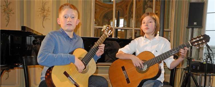 Die erstplatziertern Peter Krause und Massimo Spanu dürfen am Landeswettbewerb in Mainz teilnehmen. privat