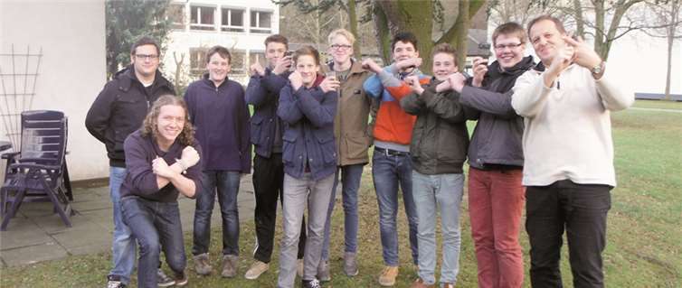 Die etwas älteren Jugendlichen,...