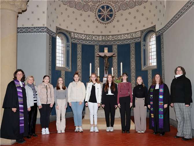 Die ev. Kirchengemeinde Adenau wird durch sieben junge Ehrenamtliche gestärkt.  Foto: W. Dreschers