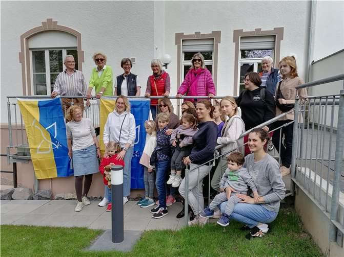 Die evangelische Kirchengemeinde in Oberwinter hatte Menschen eingeladen, die aus der Ukraine vor der Brutalität und Zerstörung in ihrer Heimat geflohen sind. Quelle: Ev. Kirchengemeinde Oberwinter