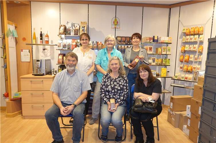 Die fair gehandelten Lebensmittel des Weltladens sind sehr beliebt.