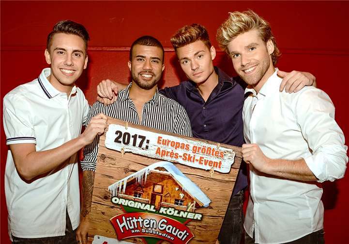 Die feschen Jungs von Feuerherz sind erstmals bei der KÖLNER HÜTTENGAUDI auf der Bühne. Die Mädels wird es freuen. www.momentsfotography.com
