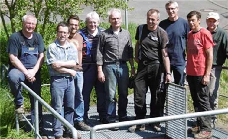 Die fleißigen Helfer der FBL-Starkregengruppe nach getaner Arbeit. FBL-Dernau