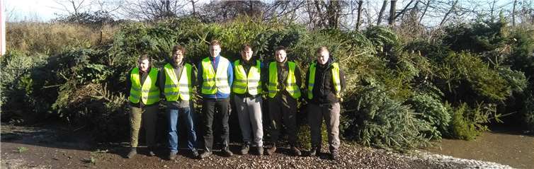 Die fleißigen Helfer der Pfadfinder.Privat