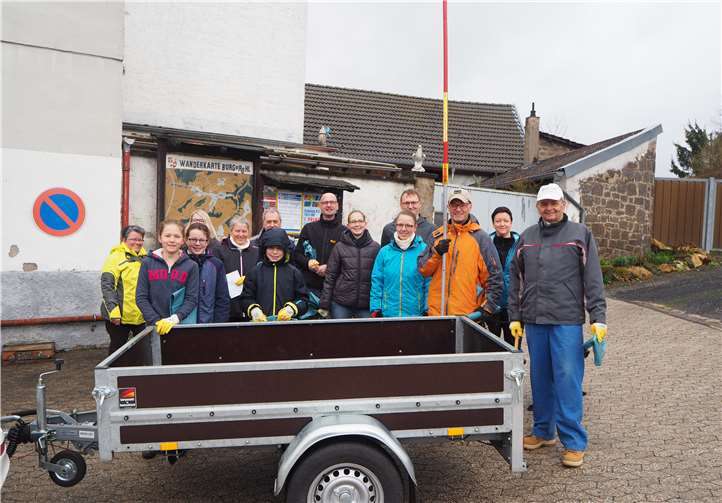 Die fleißigen Helfer des Dreck-weg-Tages.Foto: privat