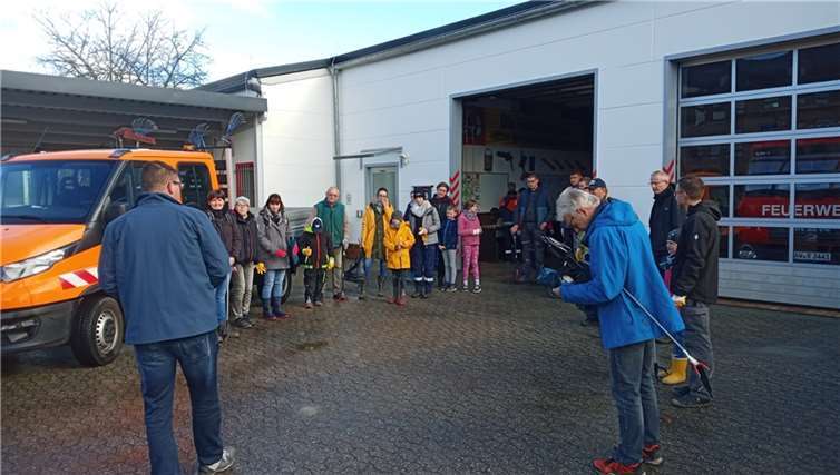 Die fleißigen Helfer sind zufrieden mit dem Ergebnis.  Foto: privat