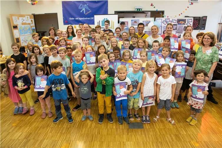 Die fleißigen Leserinnen und Leser.  Foto: Öffentliche Bücherei St. Martin