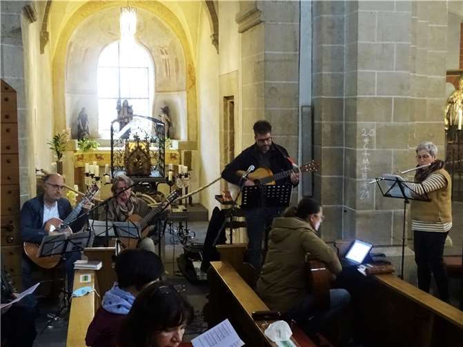 Die franziskanische Gruppe „Tautropfen“ hatte zum 29. Franziskusfest nach Karden eingeladen.Foto: privat
