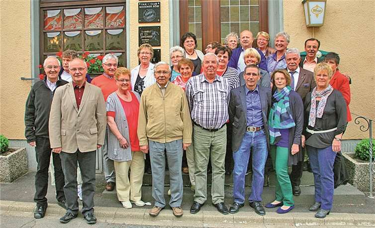 Die fröhliche Runde möchte nicht allzu lange auf das nächste Treffen warten.  privat