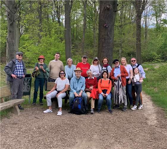 Die fröhliche Wandergruppe.  Foto: SPD Wachtberg