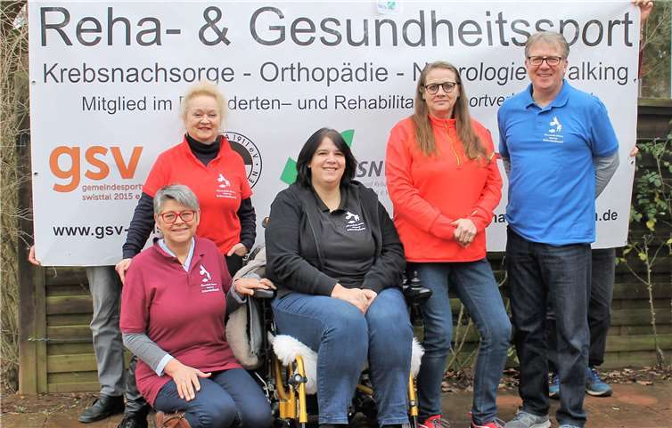 Die fünf Fachübungsleiter freuen sich über die Weiterentwicklung.privat