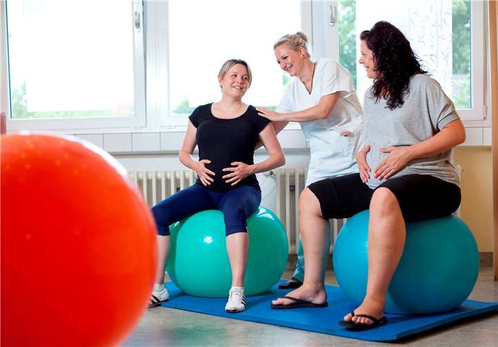 Die geburtshilfliche Station und die Elternschule im Krankenhaus Maria Hilf bieten werdenden Eltern das komplette Programm rund um Schwangerschaft und Geburt.Foto: Anne Orthen