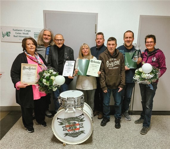 Die geehrten Jubilaren.  Foto: Carsten Effert