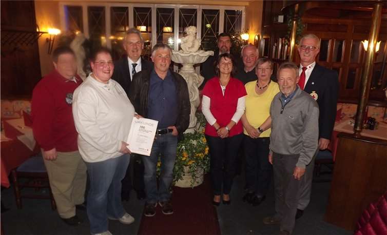 Die geehrten Mehrfach-Spender. privat