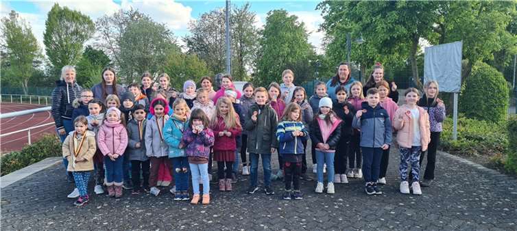 Die geehrten Sportlerinnen und Sportler freuten sich über ihre Auszeichnung.  Foto: privat