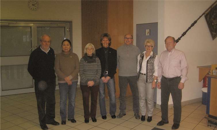 Die geehrten TVB Mitglieder: Klaus Ternes, Rasiti Ternes, Christel Scherer, Hannelore Israel, Harald Lohner und Gerlinde Weber. privat