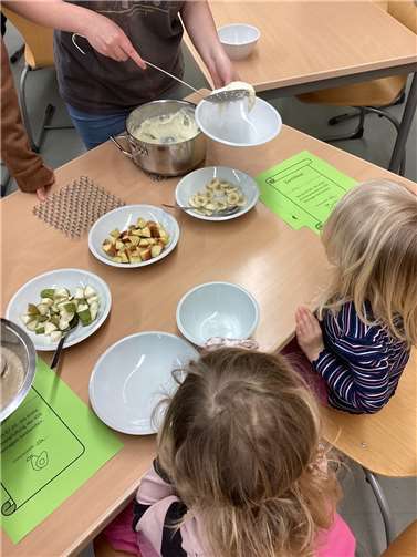 Die gemeinsamen Aktionen wurden sowohl von Seite der Kita wie auch aus Sicht der Schule mit großer Begeisterung wahrgenommen.  Foto:Julian Weber