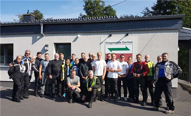 Die gesamte Streckenlänge der Tour betrug etwa 240 Kilometer.privat