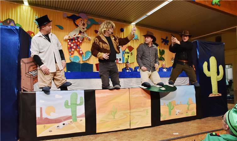 Die glorreichen Vier entführten in den Wilden Westen.