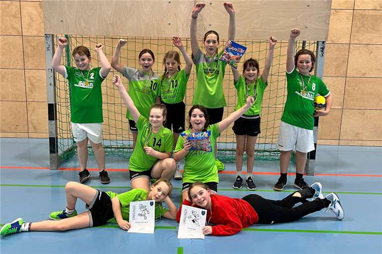 Die glücklichen Gesichter der E-Jugend.  Foto: privat