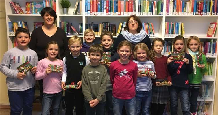 Die glücklichen Gewinner der Grundschule Dieblich.Privat