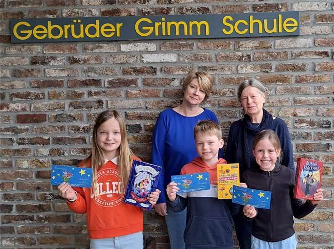 Die glücklichen Gewinner waren: Paul Lehnisch – 1. Preis, Emilia Hoffmann – 2. Preis und Charlotte Wiesehöfer – 3. Preis. Foto: privat