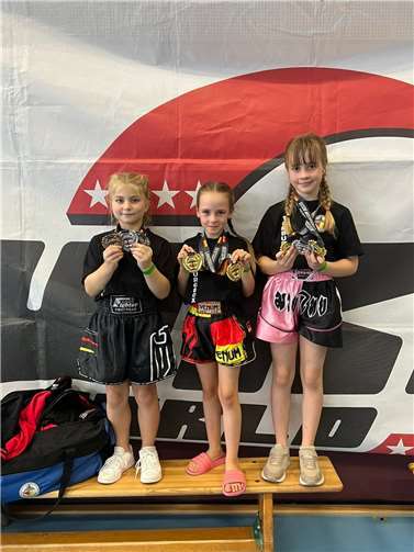 Die glücklichen Kämpferinnen.