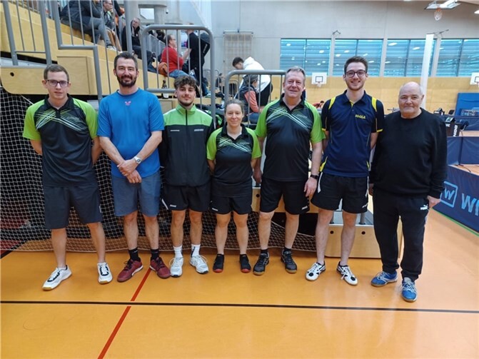 Die glücklichen Pokalsieger. Quelle: TTC Ockenfels