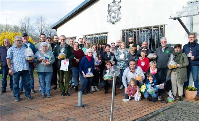 Die glücklichen Sieger vom Ostereierschießen 2022.  Foto: Schützengesellschaft St. Sebastianus Montabaur