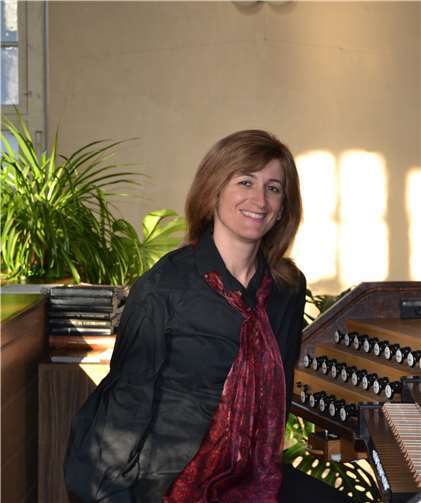 Die griechische Organistin Christina Antoniadou. Foto: privat
