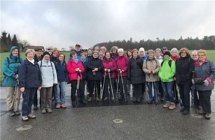 Die große Wanderung kurz vor dem Start.privat