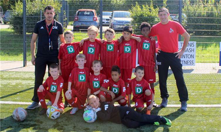 Die gut aufgestellte Truppe der E II-Mannschaft aus Merl. Fotos: privat