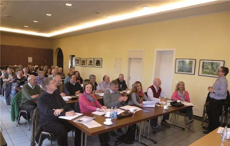 Die gut besuchte Vortragsveranstaltung. Gernot Schauß