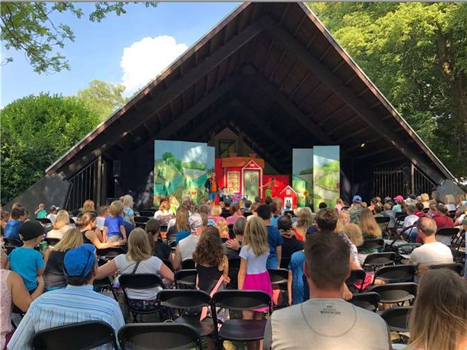 Die gut eine Stunde dauernde Aufführung nach dem beliebten Bilderbuch von Sven Nordqvist begeisterte die rund 250 Kinder und Erwachsene gleichermaßen. Foto: privat