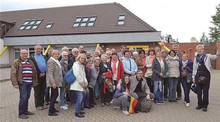 Die gut gelaunten Mitglieder des Freundeskreises bei der Verabschiedung. Privat.