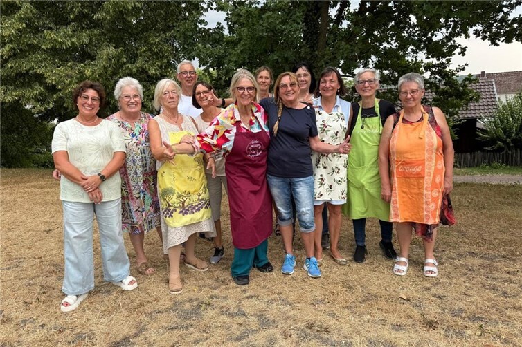 Die gut gelaunten Teilnehmer des Workshops