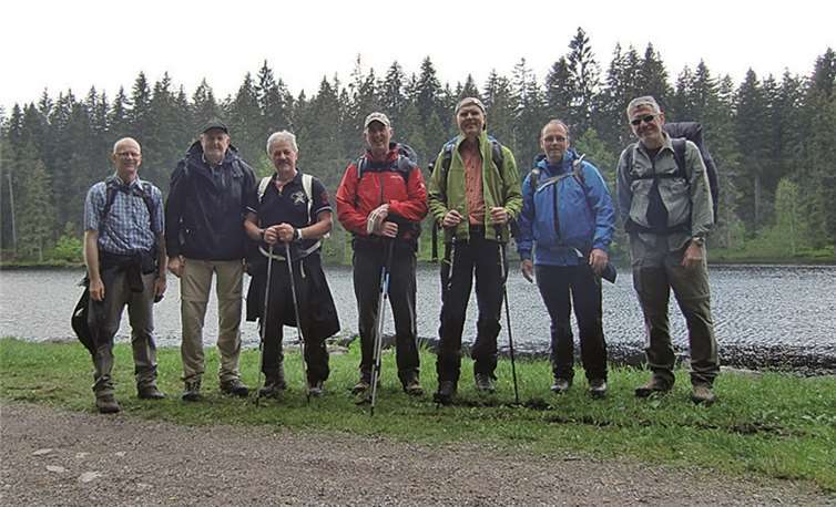 Die gut gelaunten Wanderer auf Schwarzwald Tourprivat