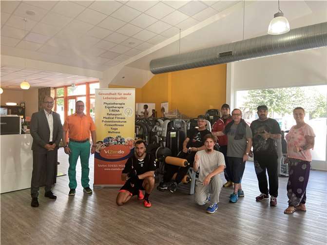 Die gute Kooperation, die mit dem viZendo Gesundheitszentrum in Plaidt besteht, konnte nun weiter ausgebaut werden.Foto: privat