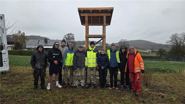 Die gutgelaunten Helfer.  Foto: privat